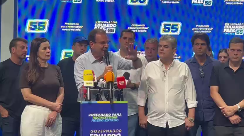 Eduardo Paes (PSD) diz que acredita em vitória no segundo turno